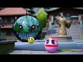 DRAGON ROBOT PACMAN VS MS-PACMAN VS GIANT MONSTER PACMAN VS CARTOON CAT VS PACMAN DEAF