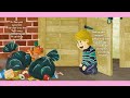 There's a dinosaur detective! (Kids books read aloud by the Odd Socks Nanny family)