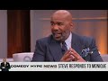 Steve Harvey Responds To Mo'Nique Calling Him & DL Hughley Out: 