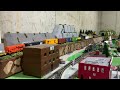 Ho Scale Layout Railfaning  2 All Engines On Deck