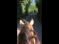 Our second ride outside