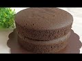 BASE CAKE BLACK FOREST KUKUS 4 TELUR || TIPS BASE CAKE TINGGI