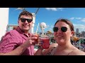 CRUISE DAY 1 🛳️ Boarding Freedom of the Seas, balcony room tour, and sail away party!