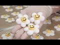 Smile Daisy Meringue Cookies [SUGAR BEAN]