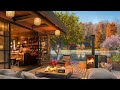 Smooth Jazz Music at Cozy Coffee Shop Ambience for Work, Study ☕ Relaxing Jazz Instrumental Music