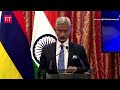 EAM Jaishankar assures Mauritius of India’s support on Chagos Island issue