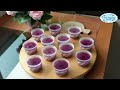 Puding Jelly Anggur  | Grape Jelly Pudding