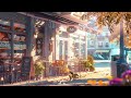 Cozy Autumn Coffee Shop Ambience - Relaxing Jazz Music & Smooth Bossa Nova for Good Mood,Study,Work