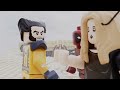 Deadpool and Wolverine sabertooth scene but something’s different (In Lego)