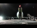 Nighttime Aircraft Marshalling - Cathay Pacific Cargo 80 Arrival [B-LJB] Boeing 747-8F [11.08.2014]