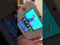 My friend playing smash bros on his 2DS before the servers close