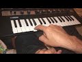 Piano lesson 1