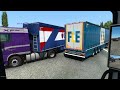 POV in ETS2 Multiplayer | Try not to crash | Calais - Duisburg full mixed reality drive, real hands