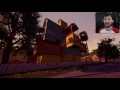 YOU CAN RIDE THE TRAIN - Hello Neighbor Glitches and Climbing