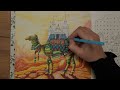 The Camel in Johanna Basford Worlds of Wonder - Speed Coloring - Color Fables