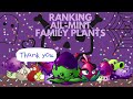 ranking all conceal-mint family plants / pvz2 tier list - pvz2 rank (episode 5)