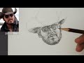 Drawing Rip Wheeler from Yellowstone | Cole Hauser