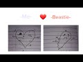 draw chalenge - Me- VS -Bestie-