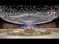 Under the Stars - WEDDING DESIGN 2020 in Qatar with Large Architectural Metal Ceiling Installation