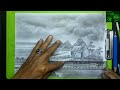 How To Draw Landscape By pensil
