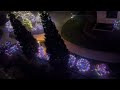 Beautiful Christmas lights from above