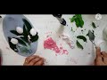 Sculpture paste Tulip. Sculpture paste flowers art. How to make sculpture paste best recipe