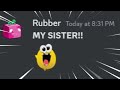 if RUBBER met RUMBLE'S SISTER...