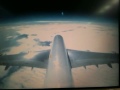 Air France A380-800 tail camera in flight