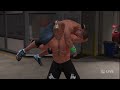 FULL MATCH - John Cena vs. Brock Lesnar - Backstage Brawl WWE - WWE2K23