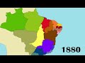 COMO SURGIU CADA ESTADO BRASILEIRO | A EVOLUÇÃO DO MAPA DO BRASIL EM DETALHES