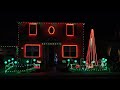 The Petersen's Christmas Light Show 2016