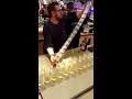 Crazy German bartender