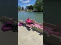 Exiting a kayak with bad knees