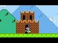 Super Mario Bros. but Mario has SUPER JUMP with 999 Seed Powerups | Game Animation