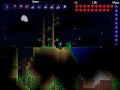 Terraria Double Challenge - Cuthulu Arrow'd - Land? Eyes don't need it!