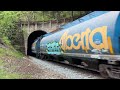 Out Of The Tunnel!!! CN 310 (Mixed Train) @ Yale BC Canada 20APR24 ES44DC 2226 Leading