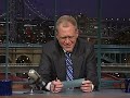 Top Ten Things You Don't Want To Hear From A Gas Station Attendant | Letterman