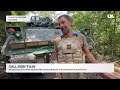 Combat work of the M2 Bradley ifv unit in the east of Ukraine