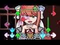 No Present | No villains but it's a Unpixelated Monika and HD Monika cover| Friday night funkin mods