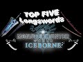 The Top 5 Best Longswords in Monster Hunter World: Iceborne