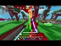 Enchanted Barbarian VS 50 Players (Roblox Bedwars)