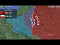 Polish-Soviet War in 1 minute using Google Earth