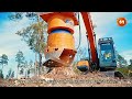 Insanely powerful forestry machines! Heavy-duty equipment that is on another level.