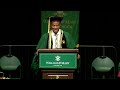 Class President Stephen Steward ‘24 Speaks at 2024 William & Mary Law School Commencement