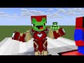 JJ vs Mikey LOVE ROAD Hulk vs Red Hulk SuperHero Game - Girl Prison Run - Maizen Minecraft Animation