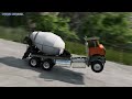 Truck VS Dangerous Driving Downhill #4 / BeamNG Drive