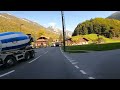 Most Scenic Ride in Switzerland from INTERLAKEN to GRINDELWALD 4K 🇨🇭