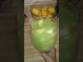 Mango Apple Sprout Pineapple smoothie