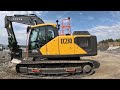 Testing Out The New Series Volvo Excavators
