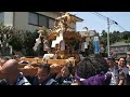 令和六年 八重垣神社祇園祭 連合渡御　前半「上出羽町〜下出羽町〜仲町〜砂原町〜東本町」